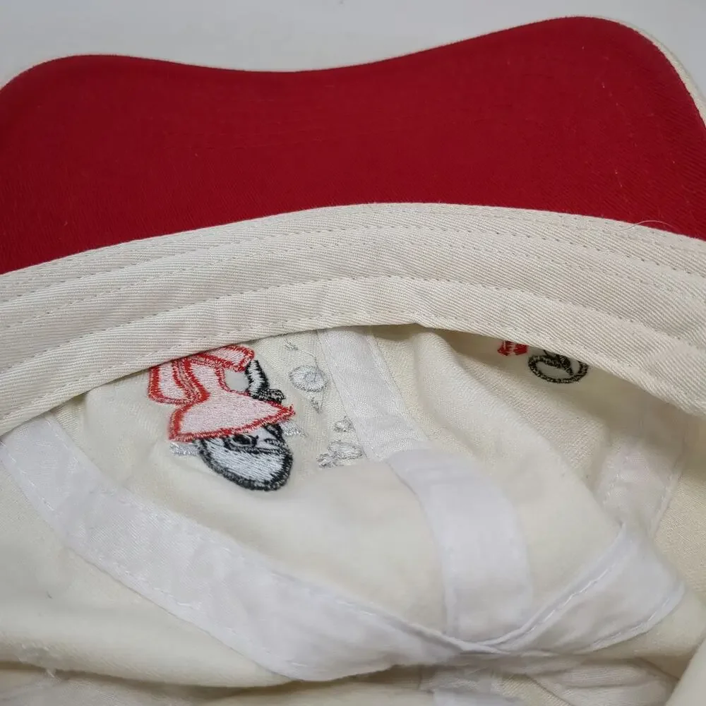 Diet Coke Baseball Cap White One Size Woman Embroidery Red Underbrim Strapback